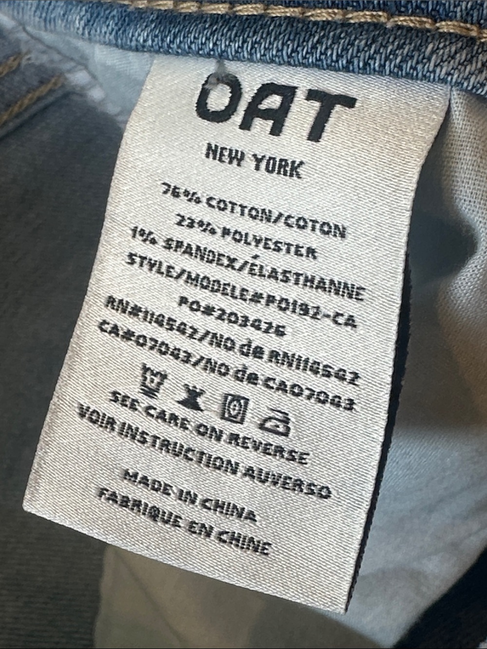 OAT Jeans - Picture 7 of 7